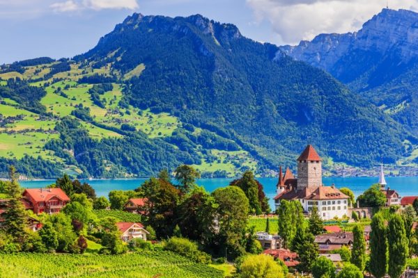 Berner Oberland Thunersee Schweiz